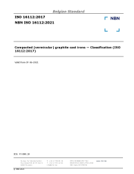 NBN ISO 16112:2021