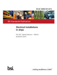 BS IEC 60092-501:2013