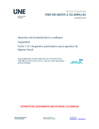 UNE-EN 60335-2-52:2004/A2:2023
