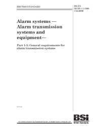 BS EN 50136-1-1:1998+A2:2008