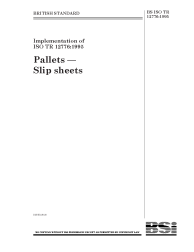 BS ISO TR 12776:1995