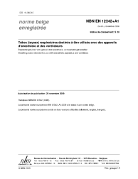 NBN EN 12342+A1:2009