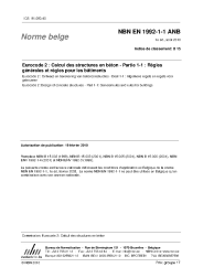 NBN EN 1992-1-1 ANB:2010