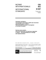 IEC 61497:1998