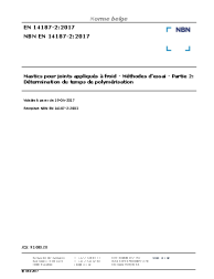 NBN EN 14187-2:2017