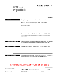 UNE-EN ISO 8362-3:2003