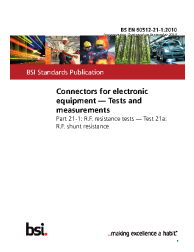 BS EN 60512-21-1:2010