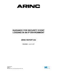 ARINC Report 852:2017