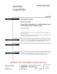 UNE-EN ISO 15721:2002