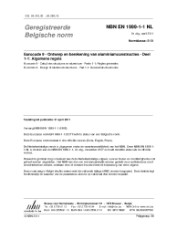 NBN EN 1999-1-1 NL:2011
