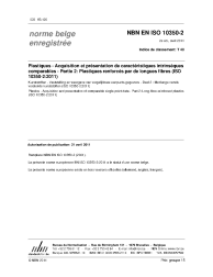NBN EN ISO 10350-2:2011