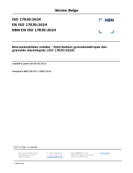 NBN EN ISO 17830:2024