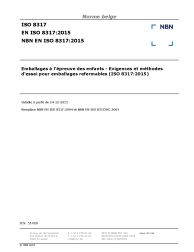 NBN EN ISO 8317:2015