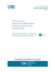 UNE-EN ISO 10535:2022