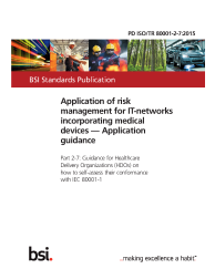PD ISO/TR 80001-2-7:2015