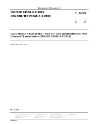 NBN ISO/IEC 23360-3-2:2022