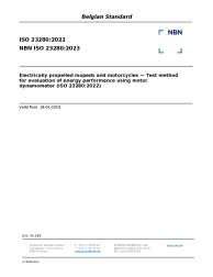 NBN ISO 23280:2023
