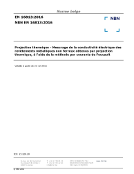 NBN EN 16813:2016