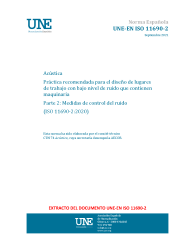 UNE-EN ISO 11690-2:2021