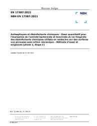 NBN EN 17387:2021