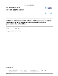 NBN EN 12274-2:2018