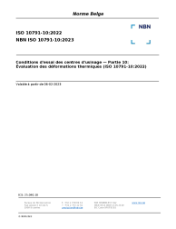NBN ISO 10791-10:2023