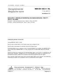 NBN EN 1993-4-1 NL:2011