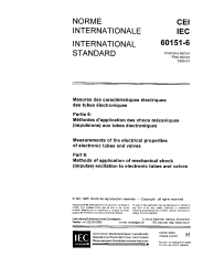 IEC 60151-6:1965