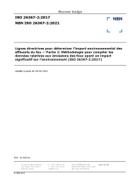NBN ISO 26367-2:2021