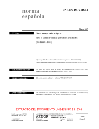 UNE-EN ISO 21183-1:2007
