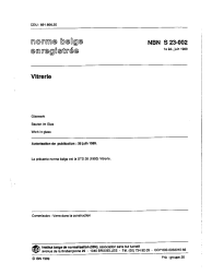 NBN S 23-002:1989