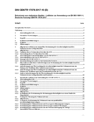 DIN CEN/TR 17078*DIN SPEC 33978:2017-10