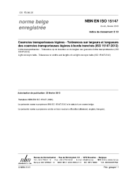 NBN EN ISO 15147:2013