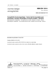 NBN EN 12015:2014