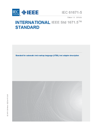 IEEE/IEC 61671-5:2016