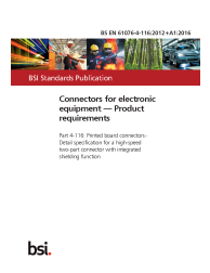 BS EN 61076-4-116:2012+A1:2016