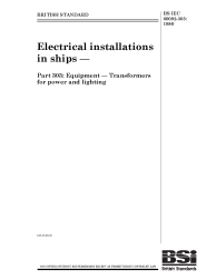 BS IEC 60092-303:1980