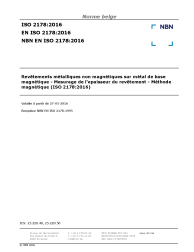 NBN EN ISO 2178:2016