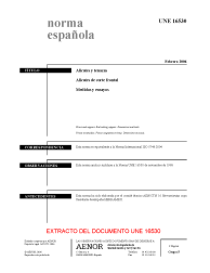 UNE 16530:2006 (R2021)