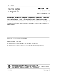 NBN EN 1159-1:2003