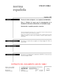 UNE-EN 13286-1:2003