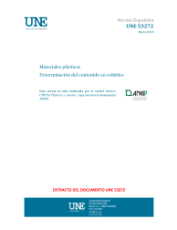 UNE 53272:2019