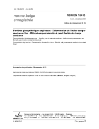 NBN EN 16416:2013