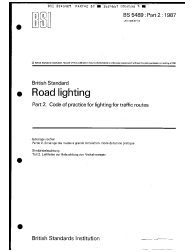 BS 5489-2:1987