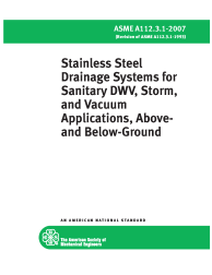 ASME A112.3.1-2007