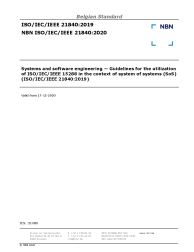 NBN ISO/IEC/IEEE 21840:2020