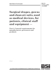 BS EN 13795-1:2002+A1:2009