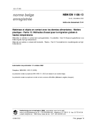 NBN EN 1186-13:2002