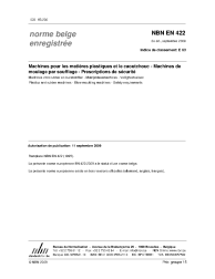NBN EN 422:2009
