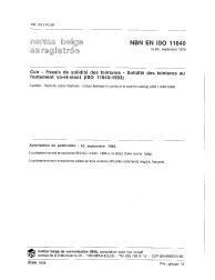 NBN EN ISO 11640:1998